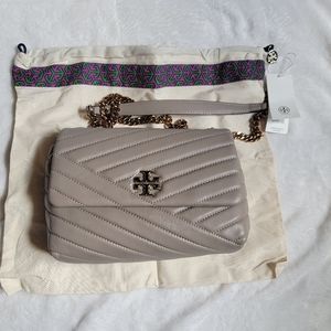 KIRA CHEVRON CONVERTIBLE SHOULDER BAG